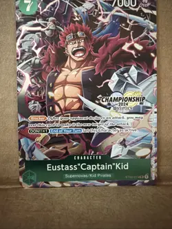Eustass Kid st02-013 - Championship 2024 Event Pack - One Piece TCG (A2) - Image 3