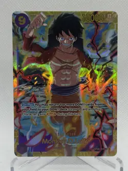 Monkey.D.Luffy OP09-119 Emperors in the New World - English NM SEC Foil - Image 2