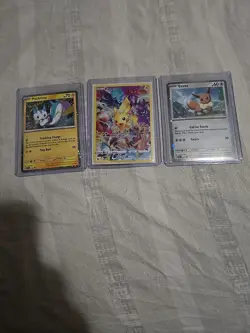 Pokemon Holo Card Lot Of 3 Cards nm - Image 1