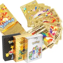 Foil Multi-Color Pack 55 Card TCG GX Vmax GX Card Charizard Rare Pokemon Card - Image 2
