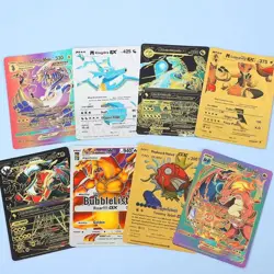 Foil Multi-Color Pack 55 Card TCG GX Vmax GX Card Charizard Rare Pokemon Card - Image 3