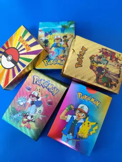 Foil Multi-Color Pack 55 Card TCG GX Vmax GX Card Charizard Rare Pokemon Card - Image 4