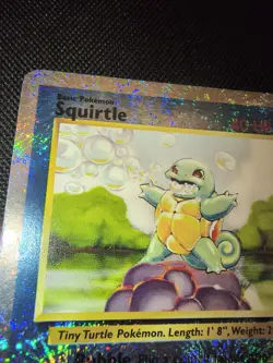 Pokemon Squirtle 95/110 Legendary Collection Reverse Holo Common TCG Card 2002 - Image 2