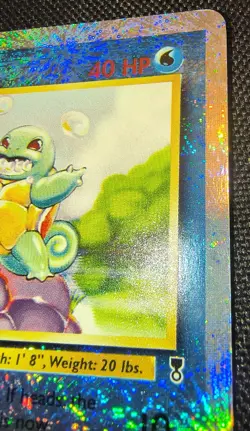 Pokemon Squirtle 95/110 Legendary Collection Reverse Holo Common TCG Card 2002 - Image 4