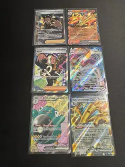 Pokemon Charizard ex Bellibolt ex Ryme Grant Kingler VMAX - 6 Card LOT NM - Image 1