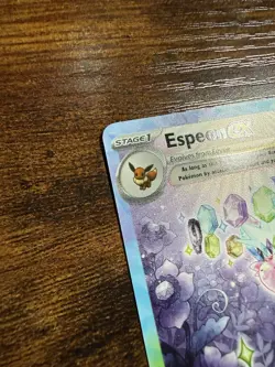 Pokemon TCG Espeon EX Prismatic Evolutions Holo Card 155/131 Near Mint Condition - Image 3