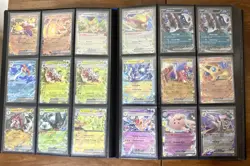 Pokemon Binder Collection Scarlet Violet Cards All Near Mint Excellent Condition - Image 4
