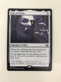 Eye of Vecna MTG Magic the Gathering Card NM Near Mint Forgotten Realm AFR - Image 1