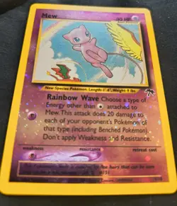 MEW - 1/18 - Southern Island Promo - Reverse Holo - Pokemon Card - EXC / NM - Image 1