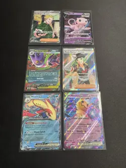 Pokemon Phantasmal Flames Mega Gengar EX MEW V - 6 Card LOT NM - Image 1
