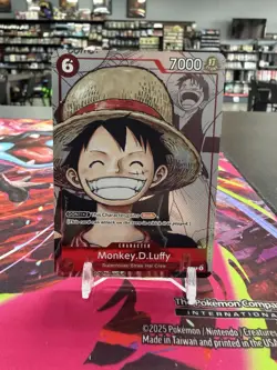 Monkey D Luffy Manga Promo P Alternate Art P-001 One Piece Card English - Image 1