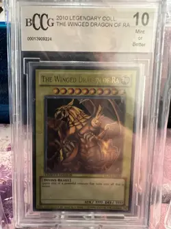 Yu-Gi-Oh! 2010 Legendary Collection Konami BCCG 10 3 Cards Blue-Eyes Ra - Image 3