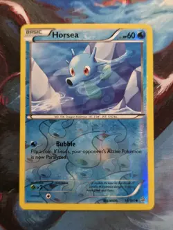Horsea 30/160 XY Primal Clash Reverse Holo Common Pokemon Card - Image 1