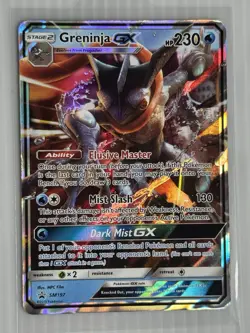 Pokemon Greninja GX SM197 Holo Black Star Promo Card - Image 2