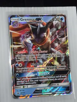 Pokemon Greninja GX SM197 Holo Black Star Promo Card - Image 3