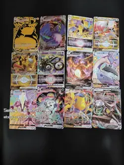 Pokemon Card Colorful gold foil 55 Cards TCG GX Vmax Charizard Rare Collectible - Image 2