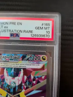 Pokemon TCG Dragapult EX Prismatic Evolutions Card 165/131 PSA 10 - Image 3