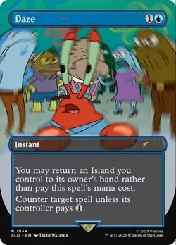 Magic The Gathering MTG DAZE Secret Lair NM - Image 1
