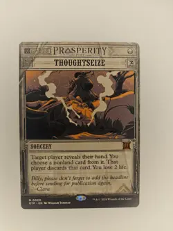 Thoughtseize Outlaws of Thunder Junction: Breaking News Regular - Image 1