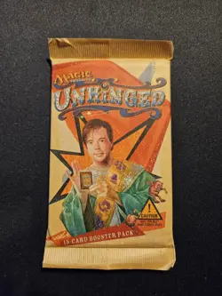 MTG Unhinged, SEALED Booster Pack 653569007654 - Image 1