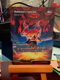 Shantotto's Coercion (Showcase) 34 (R) MTG Final Fantasy: Through the Ages (FCA) - Image 1