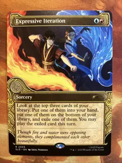 MTG Elemental Frame Expressive Iteration Secret Lair X Avatar The Last Airbender - Image 1