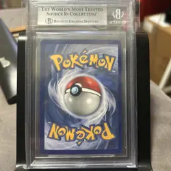 1999 Magneton Pokemon TCG Unlimited Holo Rare Card 11/62 Fossil BGS 8.5 - Image 2