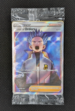 Boss's Orders SWSH251 SEALED 4 Cards-1x Full Art-3x Holo Pokemon - Image 1