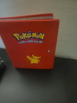 Vintage Pokemon Lot, Team Rocket Lunch Box, 1990s pokemon binders, PEZ, etc. - Image 3