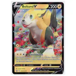2022 Pokemon Boltund V Sword & Shield Jumbo Black Star Promo #SWSH219 - Image 1