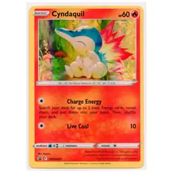 2022 Pokemon Cyndaquil Oshawott Rowlet SWSH Black Star Promo Set of 3 NM - Image 4