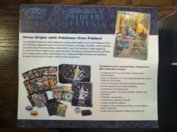 Paldean Fates Pokemon Center Elite Trainer Box ETB New & Sealed - Image 2