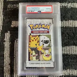 2021 Pokemon General Mills 25th Anniversary Sealed Booster Pack PSA 10 Gem Mint - Image 1