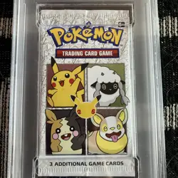 2021 Pokemon General Mills 25th Anniversary Sealed Booster Pack PSA 10 Gem Mint - Image 2