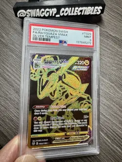 ◓Rayquaza VMAX TG29/TG30 SWSH Silver Tempest - Pokemon Secret Rare PSA 9◓ - Image 3