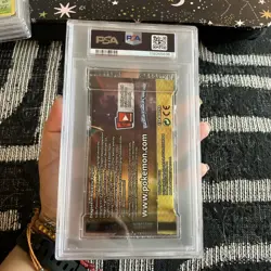 PSA 9 2018 DRAGON MAJESTY FOIL PACK POKEMON SUN & MOON DRAGONITE PACK ART - Image 5