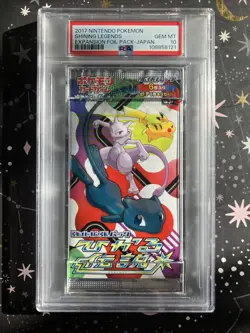 2017 Nintendo Pokemon Shining Legends Japanese Foil / Booster Pack PSA 10 - Image 1
