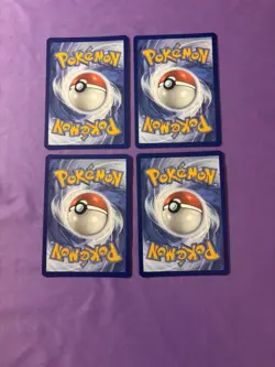 Pokemon TCG: Lot of [4] - Horizontal Holo Water Energy - Image 3