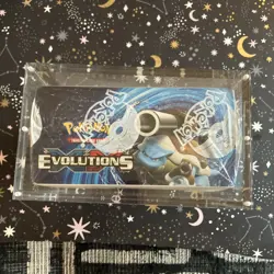Pokemon 2016 XY Evolutions Sealed Booster Box Factory Sealed W/acrylic Case - Image 2