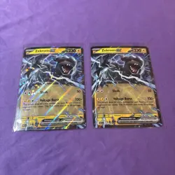 Pokemon TCG: Lot of (2) - Zekrom ex 034/086 Sv: Black Bolt Holo - Image 2