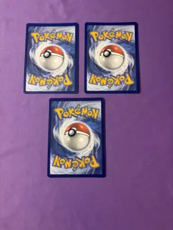 Pokemon TCG: Lot of [3] - Horizontal Holo Grass Energy - Image 2