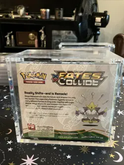 Pokemon 2016 XY Fates Collide Booster Box Sealed w/ Acrylic Case - Image 4