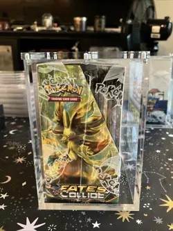 Pokemon 2016 XY Fates Collide Booster Box Sealed w/ Acrylic Case - Image 5