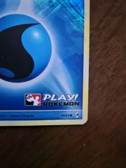 2011 Pokemon Call of Legends Lugia Water Energy #90/95 Play! Pokemon Promo - Image 2
