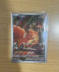 Vulpix 138/132 Illustration Rare Pokemon Mega Evolution Mint - Image 1