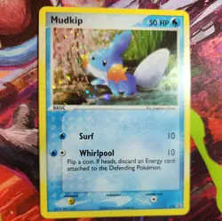 Pokemon Mudkip Nintendo 018 Holo Promo 2004 Basic 50HP English - Image 1