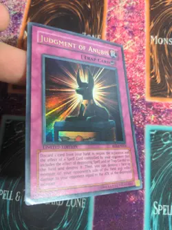Yu-Gi-Oh! Judgment of Anubis RDS-ENSE3 Limited Ultra Rare LP/MP - Image 2