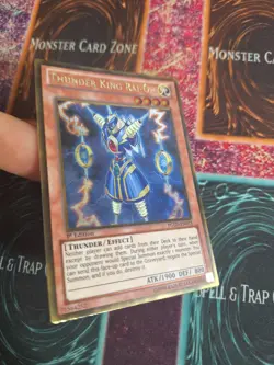 Yu-Gi-Oh! Thunder King Rai-Oh PGLD-EN075 Gold Rare 1st Edition Near Mint - Image 2