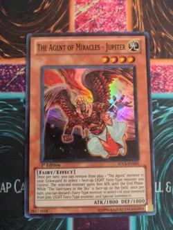 Yu-Gi-Oh! The Agent of Miracles - Jupiter SDLS-EN003 1st Edition Super Rare NM - Image 1