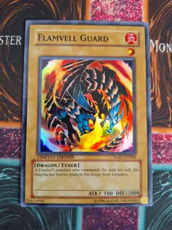 Yu-Gi-Oh! TCG Flamvell Guard HA01-EN009 Super Rare Limited Near Mint - Image 1